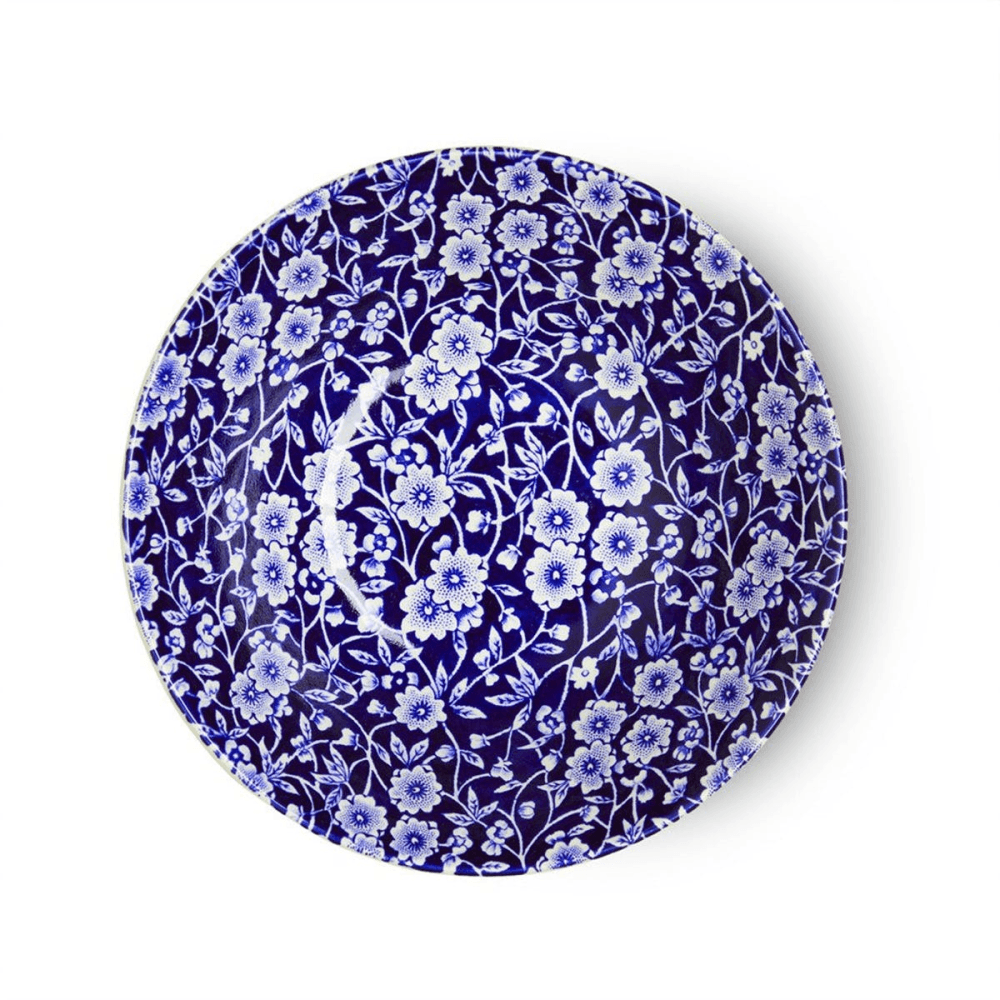 Calico Cereal Bowl, Blue