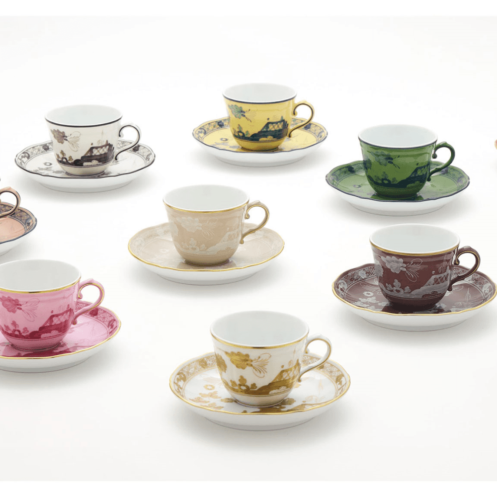Oriente Italiano Coffee Saucer, Meringa