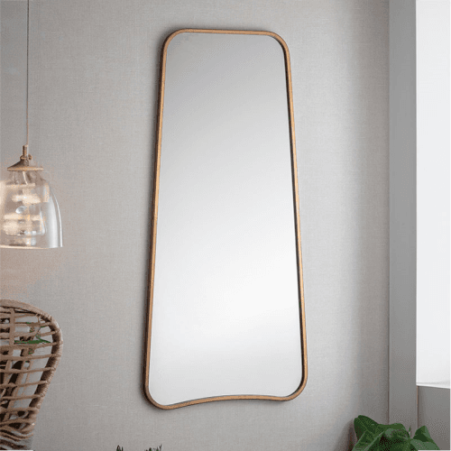 Image showing the Epwell Mirror, Gold product.