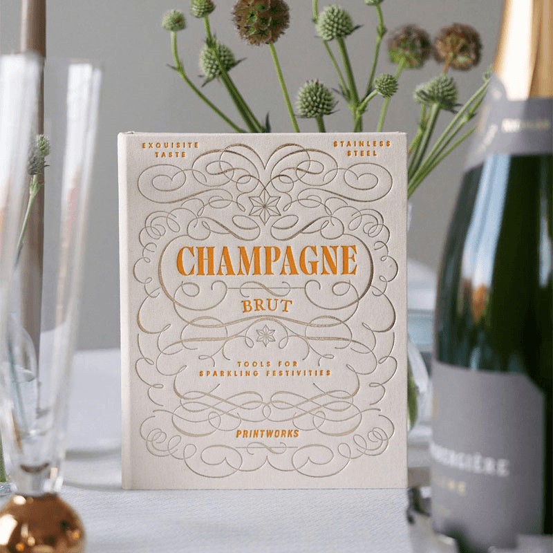 The Essentials Champagne Tools, Beige/Orange