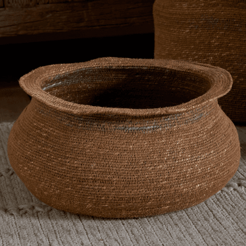 Image showing the Rana Basket, Natural & Moss product.