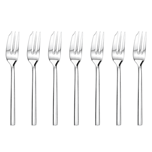 Image showing the Horizon Set of 6 Pastry Forks, Stainless Steel product.