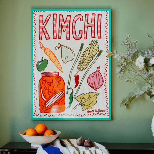 Image showing the Tea Towel, Kimchi product.