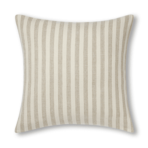 Image showing the Pembroke Stripe Wool Cushion Cover product.