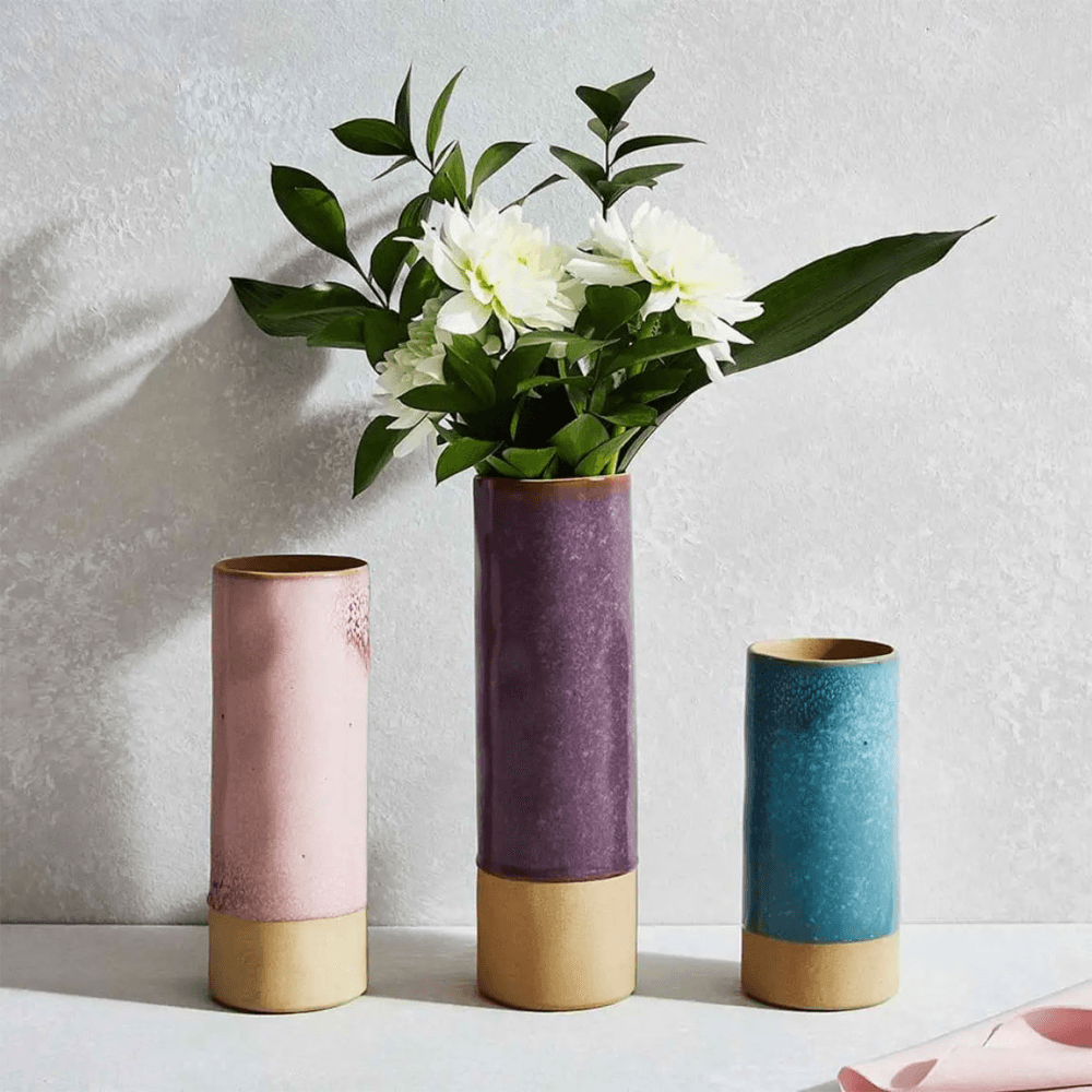 Minerals Vase, Rose Quartz