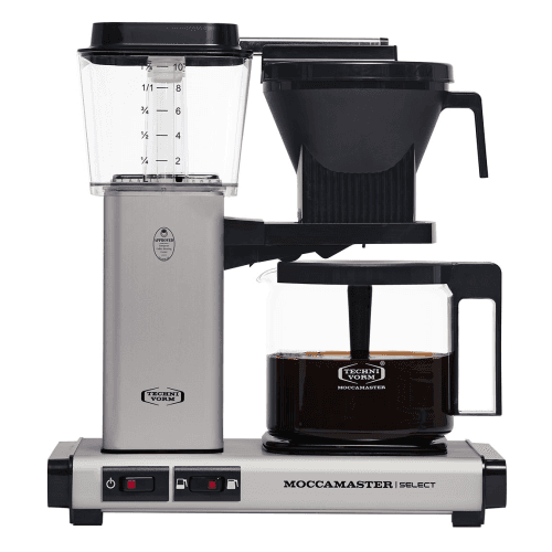 Image showing the KBG Select Filter Coffee Machine, 1.25L, Matte Silver product.