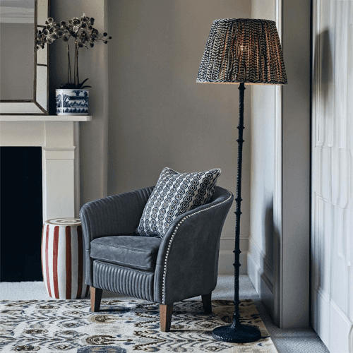 Image showing the Thomasin Floor Lamp, Dark Bronze product.