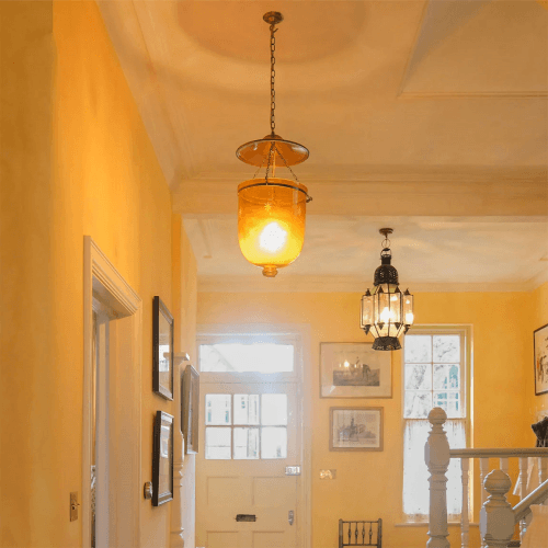 Image showing the Hundi Lantern, Amber product.