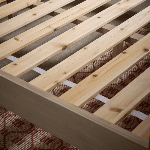 Image showing the Tova Limewashed Bed product.