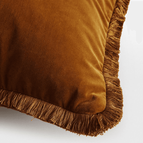 Image showing the Margeaux Cushion, 65 x 65 cm, Mustard product.