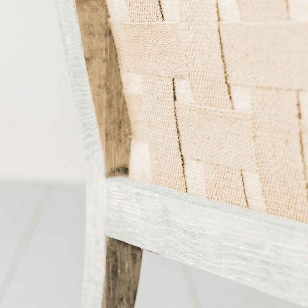 Duchess Linen Armchair, Natural