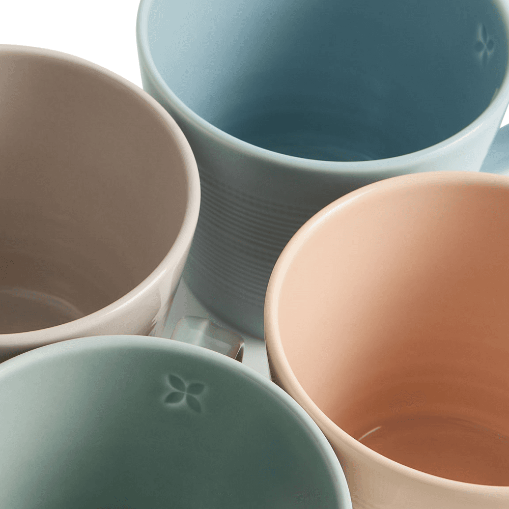Lambeth Set of 4 Mugs, Multi