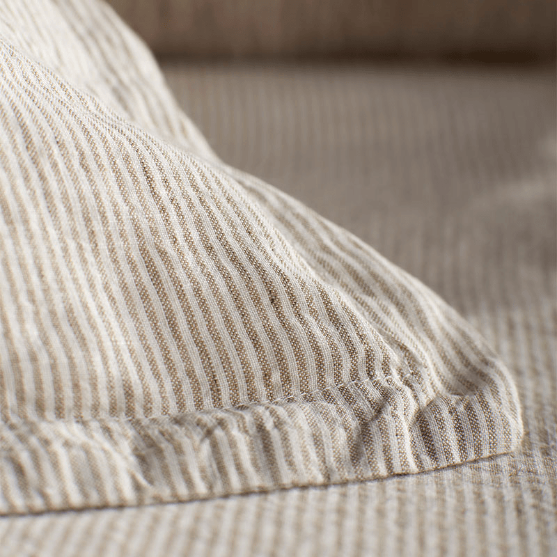 Sid Stripe Linen Duvet Cover