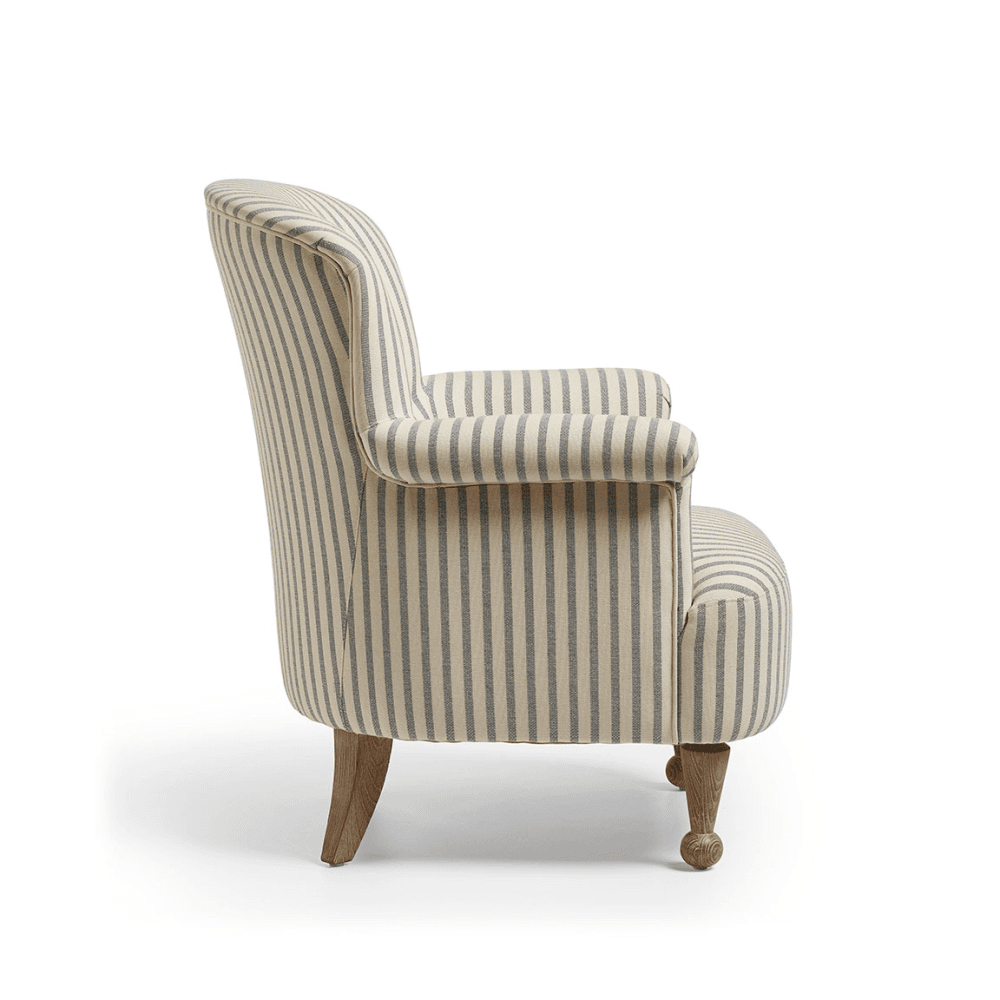 Evangeline Armchair, Sapphire