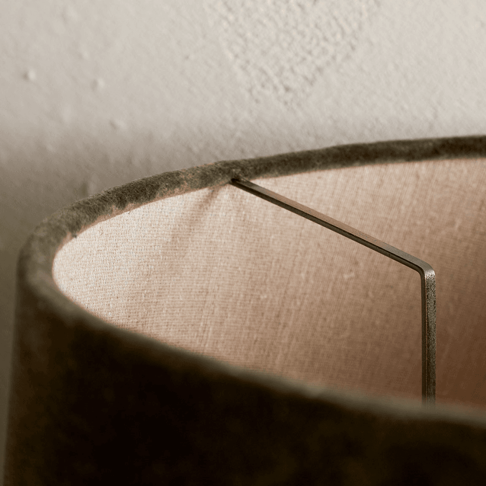 Mendai Velvet & Linen Lampshade
