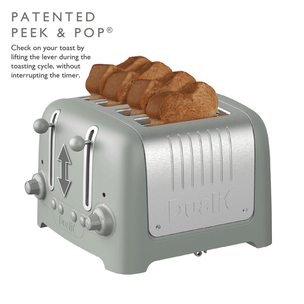 Lite 4 Slot Toaster, Sage