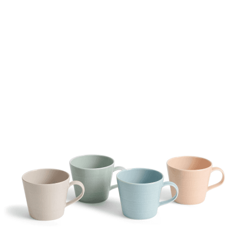 Image showing the Lambeth Set of 4 Mugs, 400ml, Multi product.