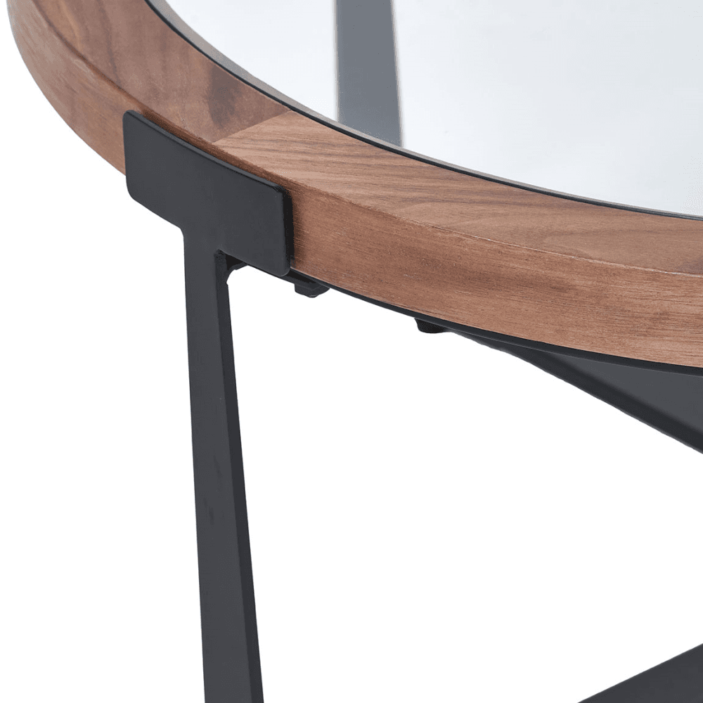 Vermont Veneer Coffee Table, Light Walnut