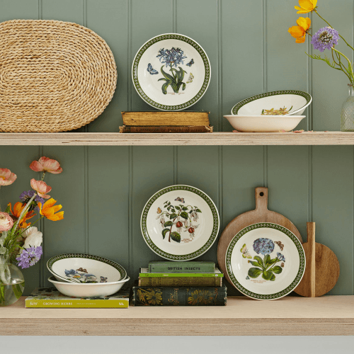 Image showing the Botanic Garden Etchings Set of 6 Bowls, Multi product.