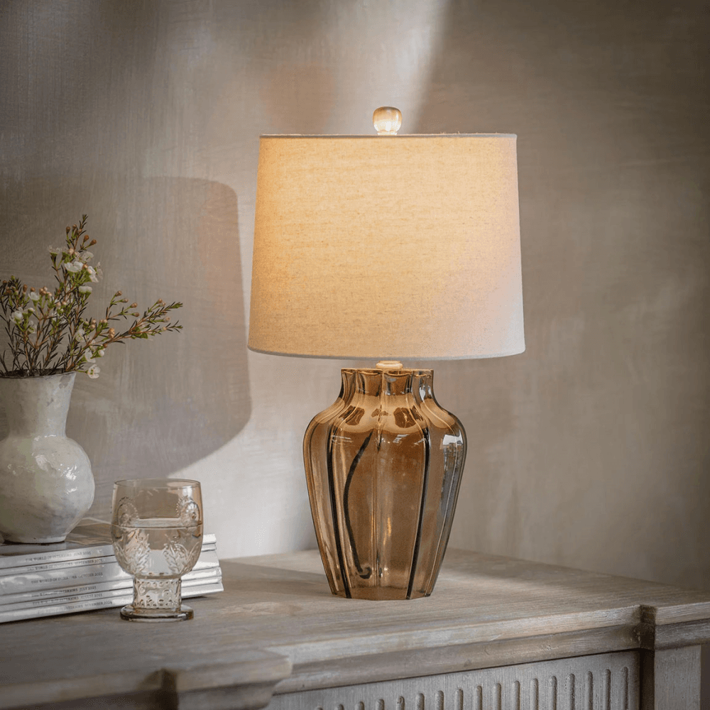 Waldron Regent Table Lamp, Brown