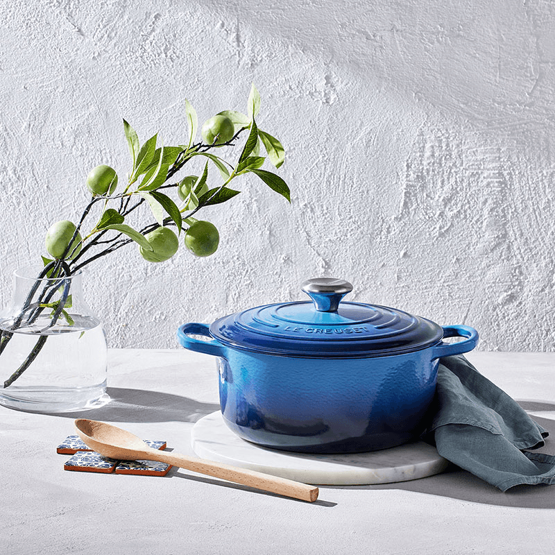 Signature Cast Iron Round Casserole