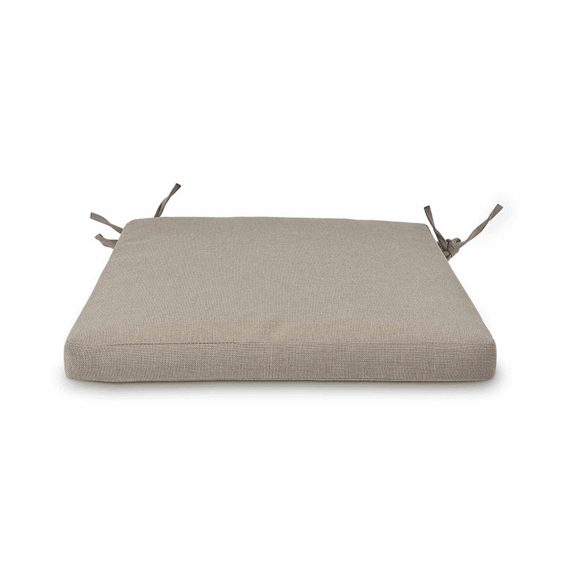 Porthallow Dining Chair Cushion, Grey