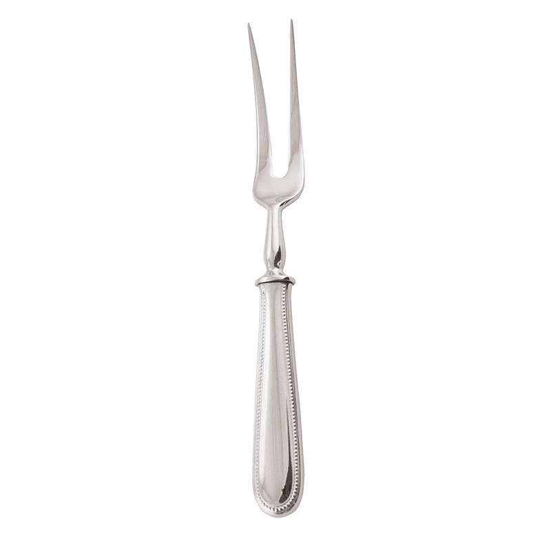 Perles Carving Fork, Silver Plate