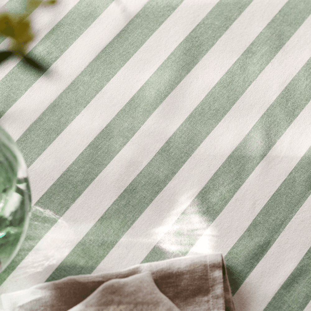Harlton Wide Stripe Tablecloth