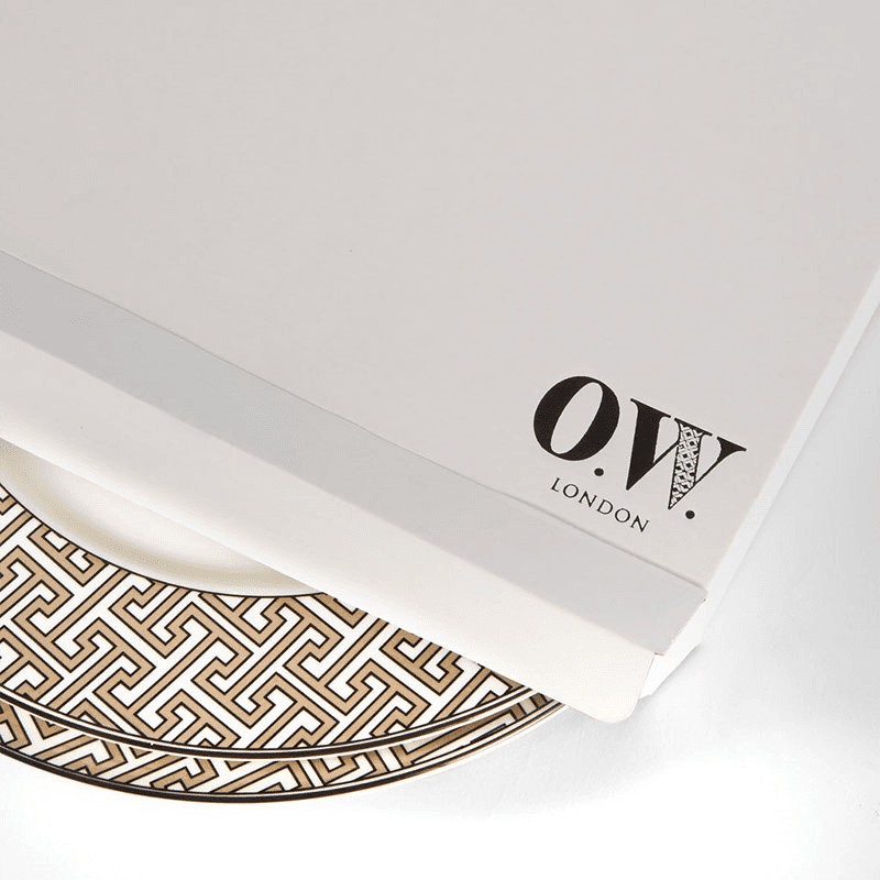 Maze Set of 2 Dinner Plate