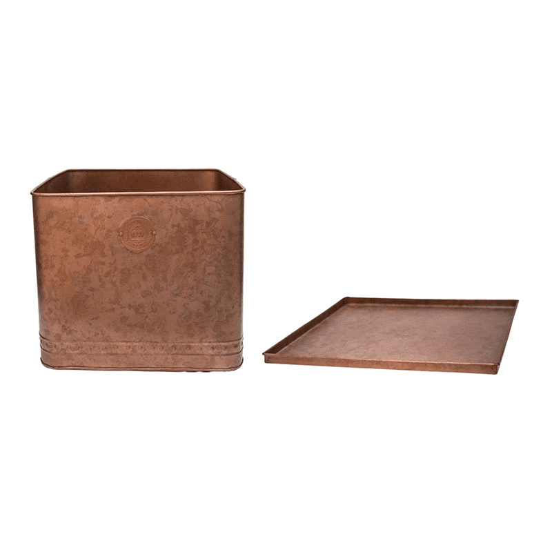Kew Temperate House Regency Outdoor Planter, Copper
