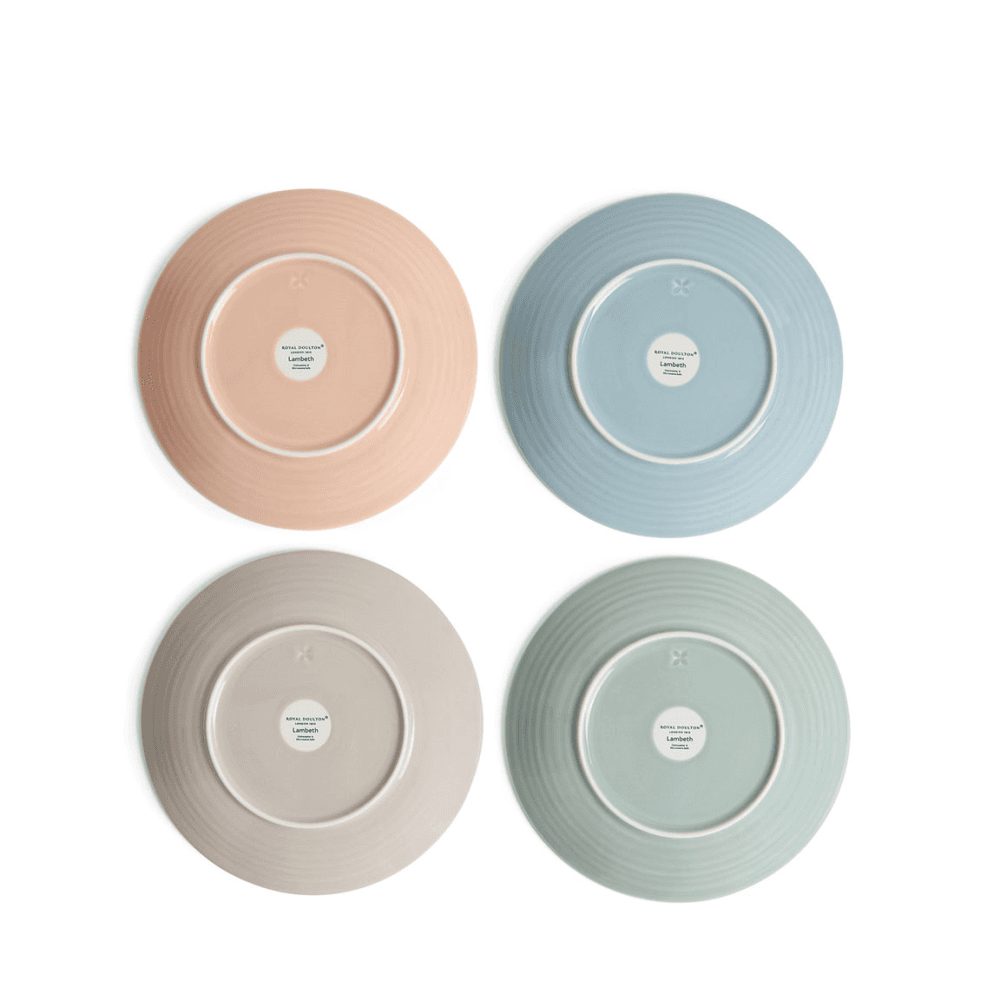 Lambeth Set of 4 Plates
