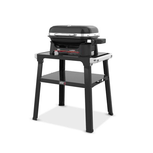 Image showing the Lumin 1/2 Griddle With Stand, Black product.