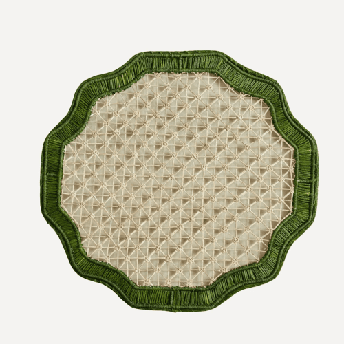 Image showing the Deco Placemat, 41 x 41cm, Green product.