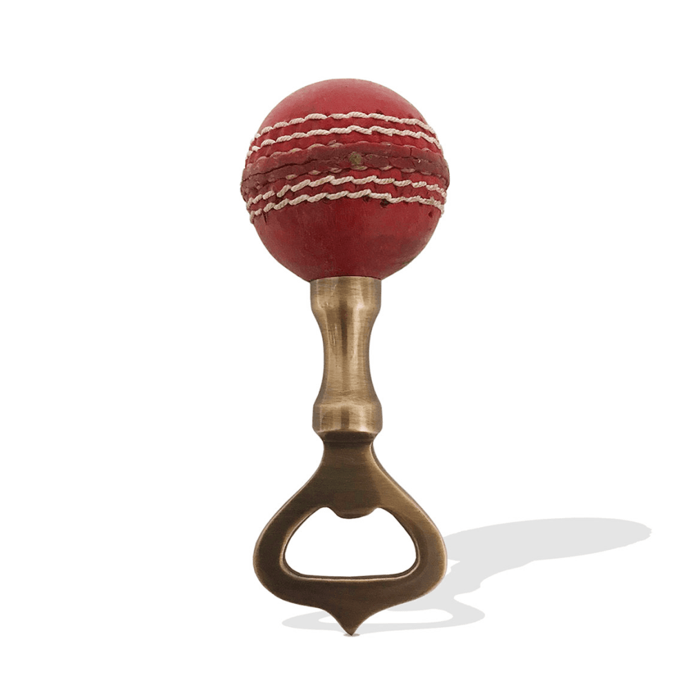 Cricket Ball Bottle Opener