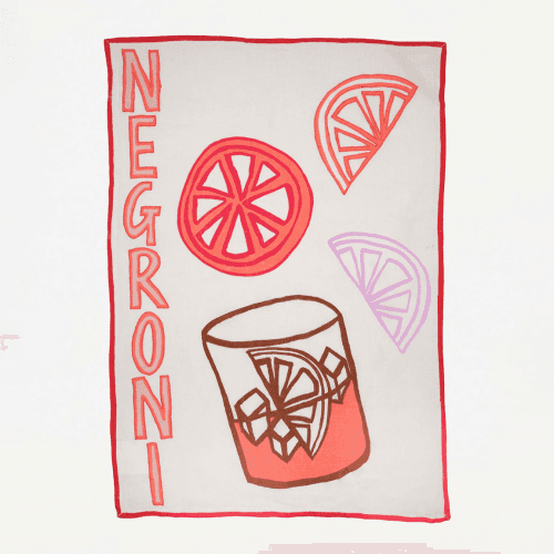 Image showing the Tea Towel, 50 x 70cm, Negroni product.