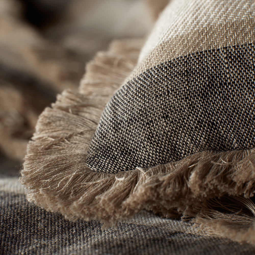 Clara Linen Cushion Cover, Natural