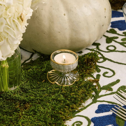 Image showing the Rimmed Set of 2 Tealight Holders product.