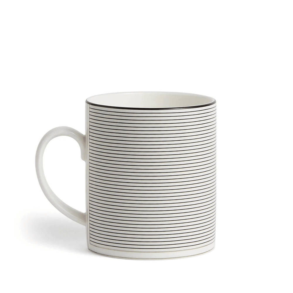 Luxe Graphite Mug V1, Black & White