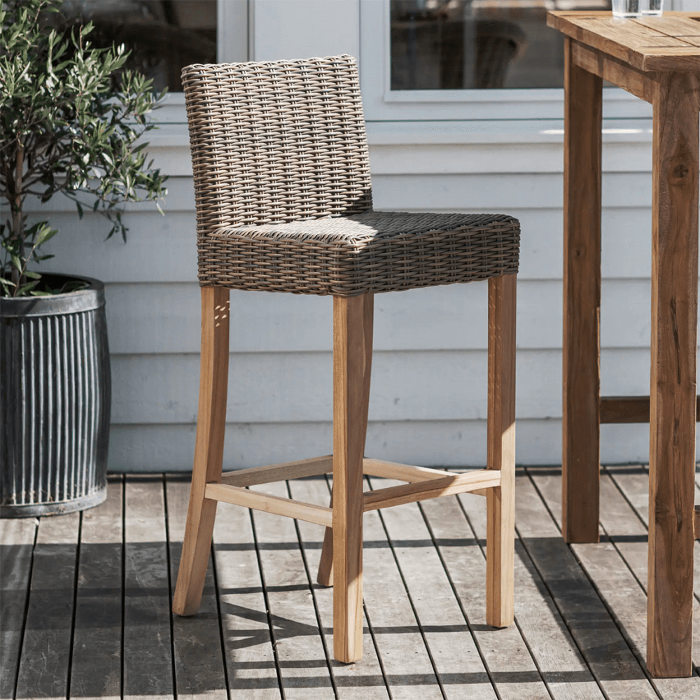 Lymington Bar Stool, Natural