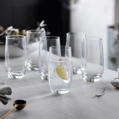 Image showing the Wine and Dine Set of 6 Highball Glasses product.