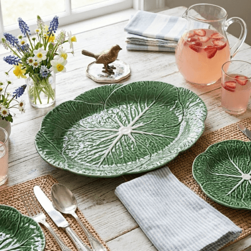 Image showing the Cabbage Platter, 43cm, Green product.