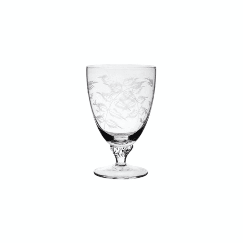 Image showing the Fern Set of 6 bistro glasses, Crystal product.