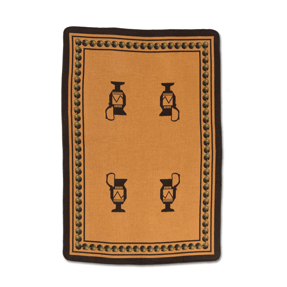 Kanata Cashmere Blanket, Orange