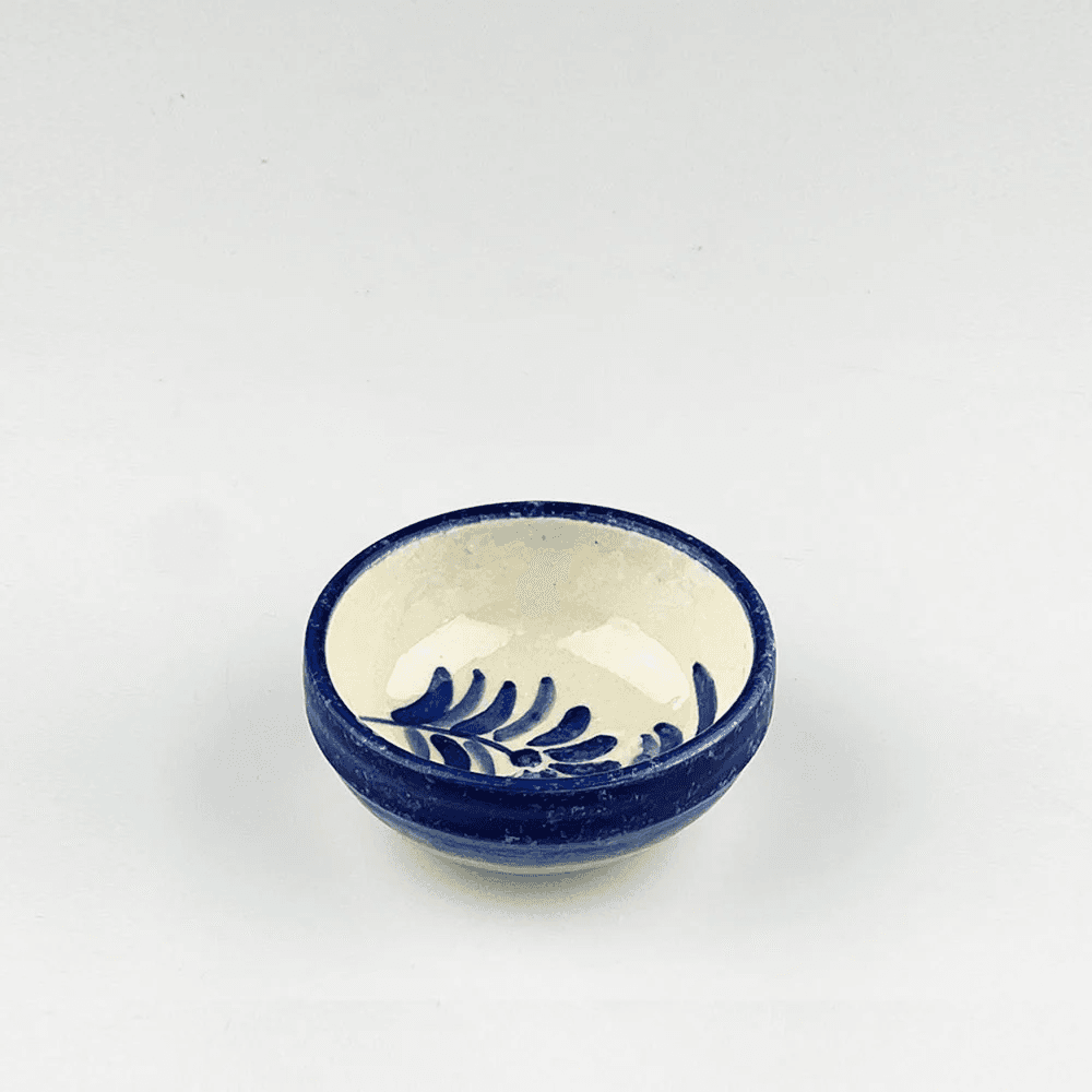 Olive Dip Bowl, Blue