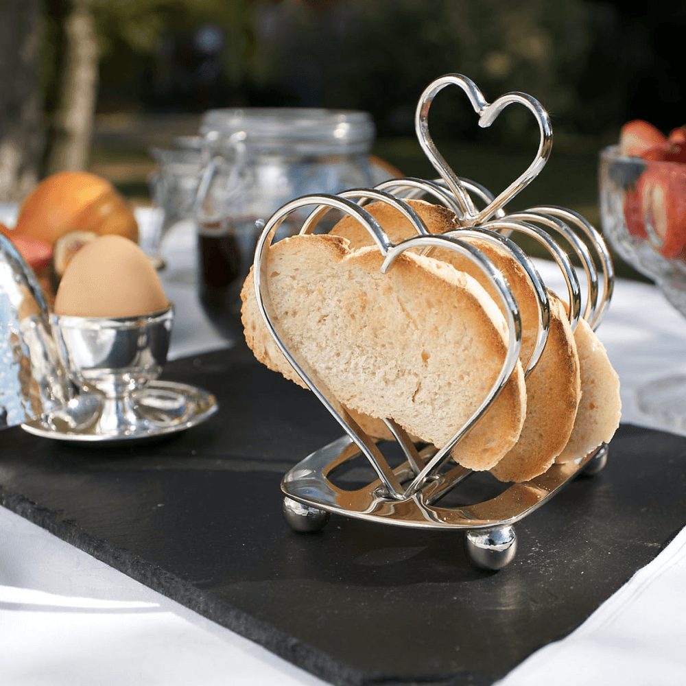 Amore Toast rack, Nickel Plate