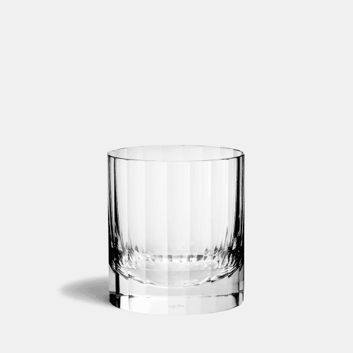Image showing the Fluted Cut Crystal Double Old Fashioned Tumbler product.