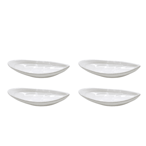 Image showing the Aparte Set of 4 Trays, White product.