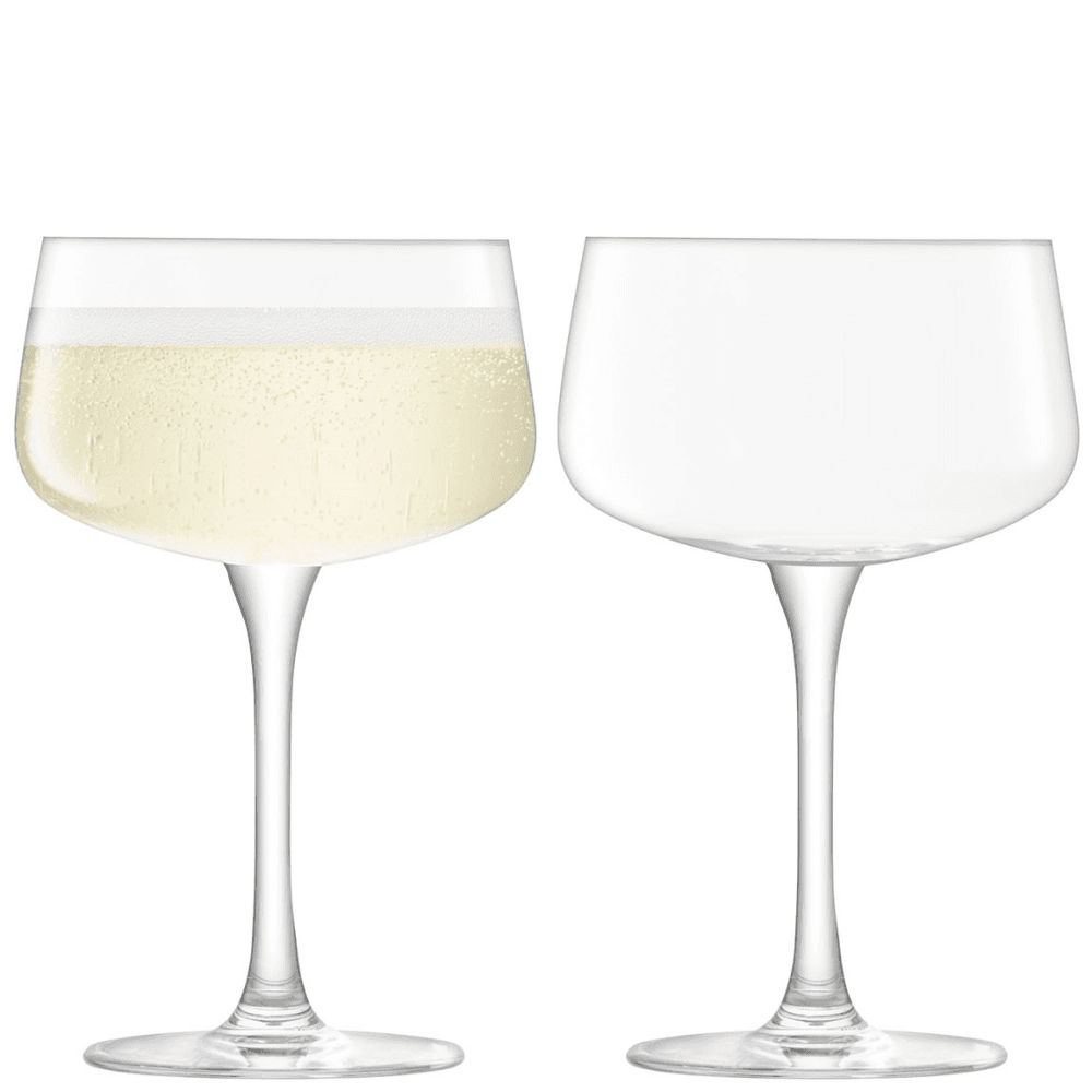 Arc Set of 2 Cocktail Glasses