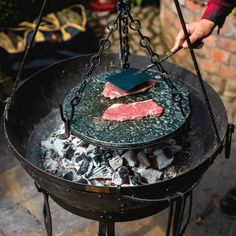 Stone griddle plate, Black