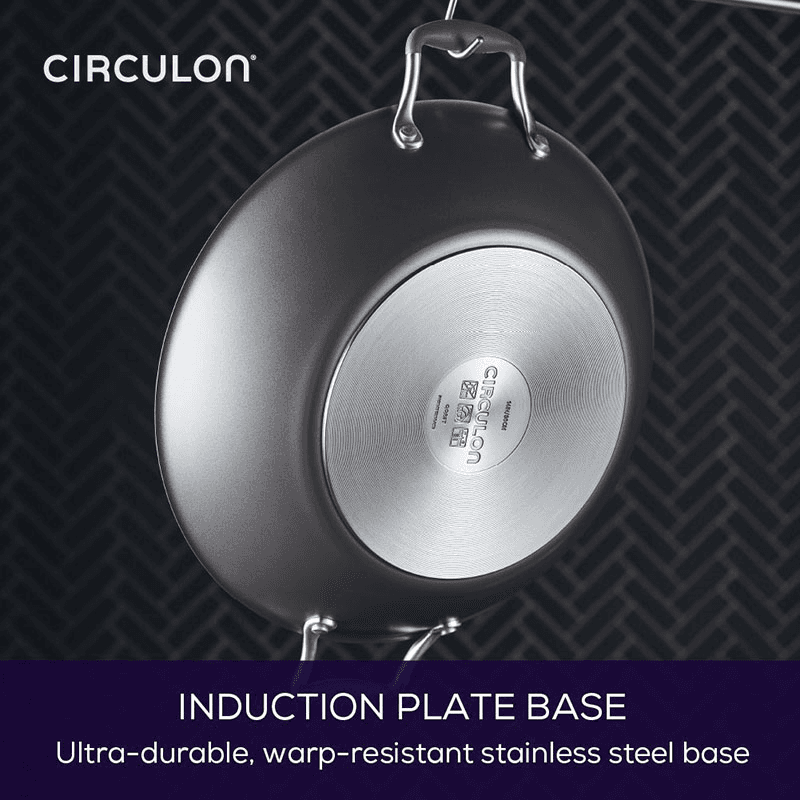 A1 Scratch Defence Chef's Pan, Grey